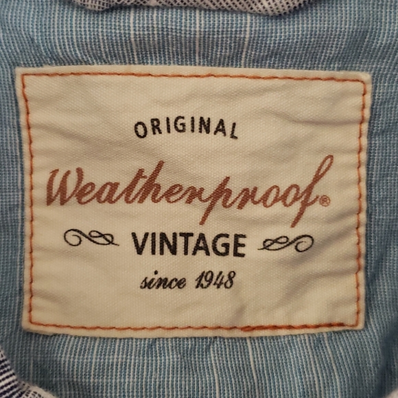 Weatherproof Plaid Button Down Short Sleeve Shirt - Picture 9 of 13